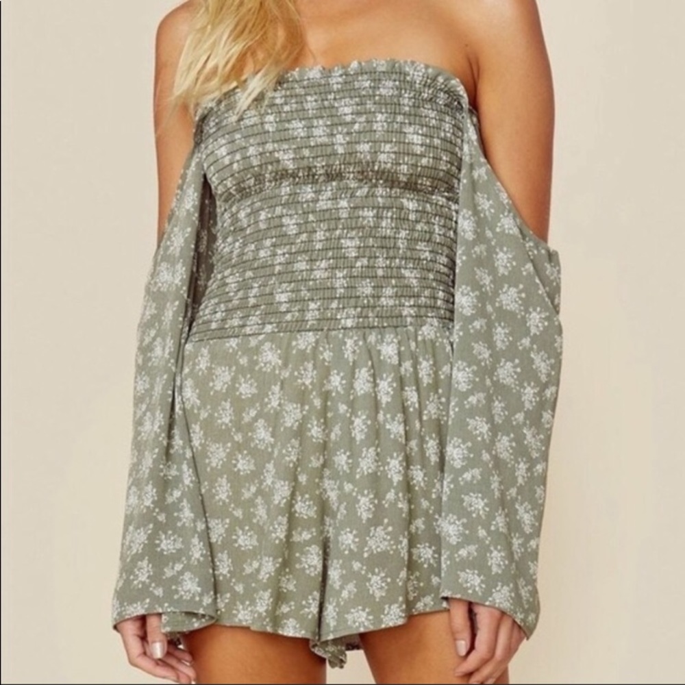 Blue Life Green romper